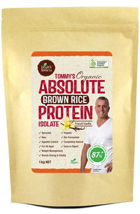 Health Addicts TommyS Absolute Brown Rice 1KG Vanilla| Mr Vitamins