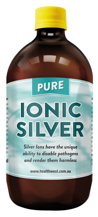 HEALTHWEST IONIC SILVER 500ML 500ML | Mr Vitamins