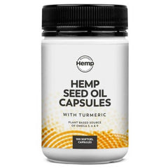 Hemp Foods Australia Hemp Oil Turmeric