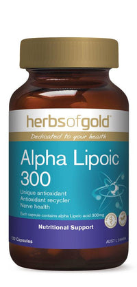 Herbs Of Gold Alpha Lipoic 300 | Mr Vitamins