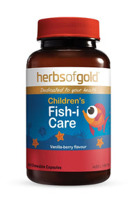 Herbs Of Gold Childrens Fish-I Care 60 Capsules | Mr Vitamins