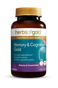 Herbs Of Gold Memory And Cognition Gold New* | Mr Vitamins
