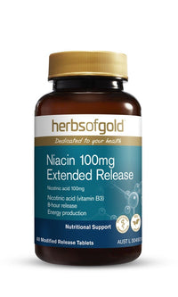Herbs Of Gold Niacin 100mg Extended Release* | Mr Vitamins