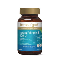 Herbs Of Gold Vegan Vitamin E 500 I.U. | Mr Vitamins