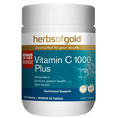 Herbs Of Gold Vitamin C 1000 Plus