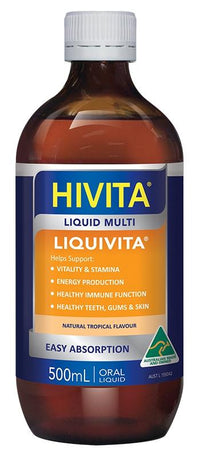 Hivita Liquivita Liquid 500ML | Mr Vitamins