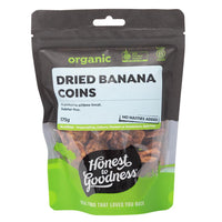Honest to Goodness Organic Dried Banana Coins* | Mr Vitamins