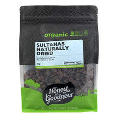 Honest to Goodness Organic Dried Sultanas