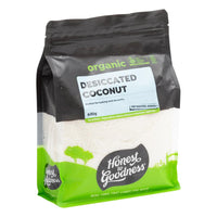 Honest to Goodness Organic Fine Dessicated Coconut | Mr Vitamins