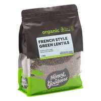 Honest to Goodness Organic French Green Lentils* | Mr Vitamins