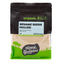 Honest to Goodness Organic Hulled Sesame Seeds* | Mr Vitamins