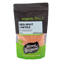 Honest to Goodness Organic Red Split Lentils* | Mr Vitamins