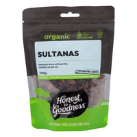 Honest to Goodness Organic Sultanas* | Mr Vitamins