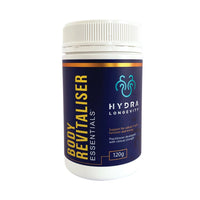 HYDRA LONGEVITY BODY REVITALISER ESSENTIALS 120G | Mr Vitamins