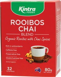 KINTRA ROOIBOS CHAI 32 Tea Bags | Mr Vitamins