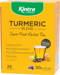 KINTRA TUMERIC BLEND 25 Tea Bags | Mr Vitamins