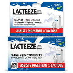 Lacteeze Chewable Extra Strength