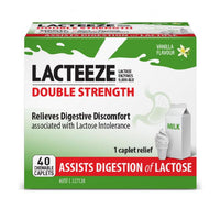 Lacteeze Ultra Double Strength Chewable Natural Vanilla | Mr Vitamins