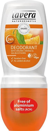 Lavera Deodorant Roll-On - Orange & Sea Buckthorn | Mr Vitamins