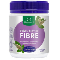 LS BOWEL BIOTICS FIBRE 200C 200 Capsules | Mr Vitamins