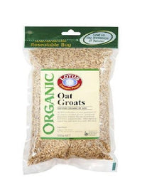 LOTUS ORG OAT GROATS 500G | Mr Vitamins
