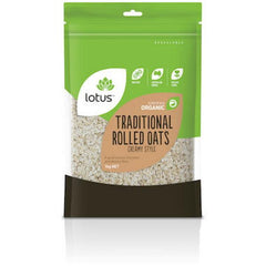 Lotus Organic Traditional Rolled Oats