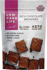 Low Carb Life Rich Chocolate Brownies Keto Bake Mix 300g