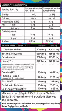 Magic Nutrition Pre-Workout | Mr Vitamins