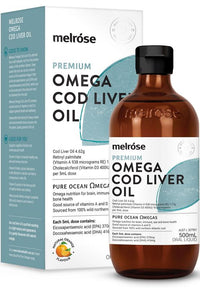 Melrose Omega Cod Liver Oil Liquid* | Mr Vitamins