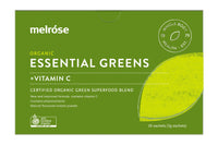 Melrose Organic Essential Greens + Vitamin C | Mr Vitamins