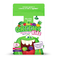 Morlife Greens Kidz Powder Yummy Berry Taste Powder* | Mr Vitamins