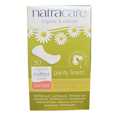 Natracare Panty Liners - Curved