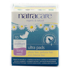 Natracare Ultra Pads (Wings) - Long