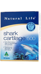 Natural Life Shark Cartilage 500mg