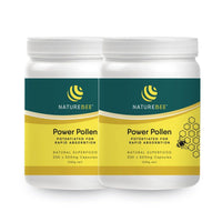 NATUREBEE BEE POLLEN 400C TWIN 400 Capsules | Mr Vitamins