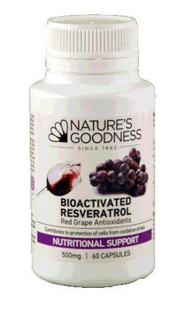 NG BIOACTIVATED RESV 60 Capsules | Mr Vitamins