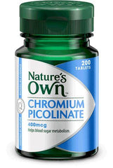 Natures Own Chromium Picolinate 400mcg