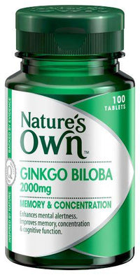 NO GINKGO BILOBA 100 100 Tablets | Mr Vitamins