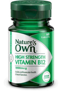 NO HS VIT B12 1000MC 60 Tablets | Mr Vitamins