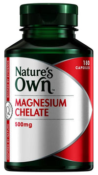 Natures Own Magnesium Chelate 500mg | Mr Vitamins