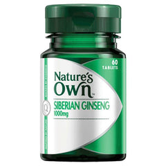 Natures Own Siberian Ginseng 1000mg