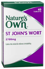 Natures Own St Johns Wort 2700mg