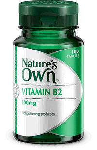 NO VIT B2 100MG 100T 100 Tablets | Mr Vitamins