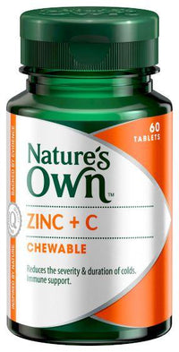 NO ZINC and C 60 CHEWS 60 Tablets | Mr Vitamins