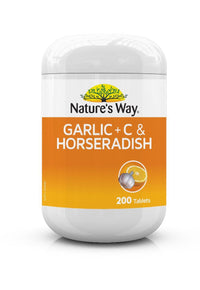 NW GARLIC plus C and HORS 200 Tablets | Mr Vitamins