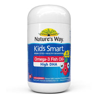 NW KS OMEGA 3 FISH OIL 50 Capsules Strawberry| Mr Vitamins