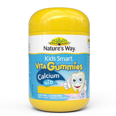 Natures Way Kids Smart Vita Gummies Calcium + Vitamin D
