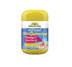 Natures Way Kids Smart Vita Gummies Omega 3 Fish Oil