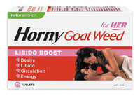 NAT HORNY GOAT WEED FOR HER 50 50 Tablets | Mr Vitamins