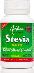 Nirvana Stevia Tablets | Mr Vitamins
